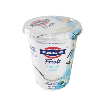 Fage Yogurt Fruits Vanilla Greece 380g