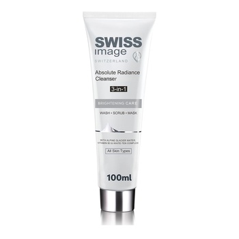 Swiss Image Brightening Care Absolute Radiance Brightening 3 in1 Face Wash Scrub & Mask 100ml