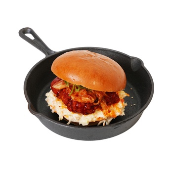 Goodness Foods Korean Chicken Burger Asian Slaw Kimchi 250g