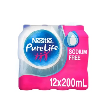 Nestle Pure Life Bottled Water 12X200ml