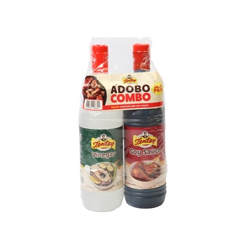 Tentay Adobo Combo Pack Vinegar and Soy Sauce 2 x 1ltr