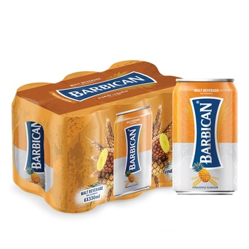 Barbican Pineapple Can 330ml Pack of 6