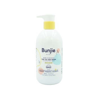 Bunjie Top To Toe Wash 500ml