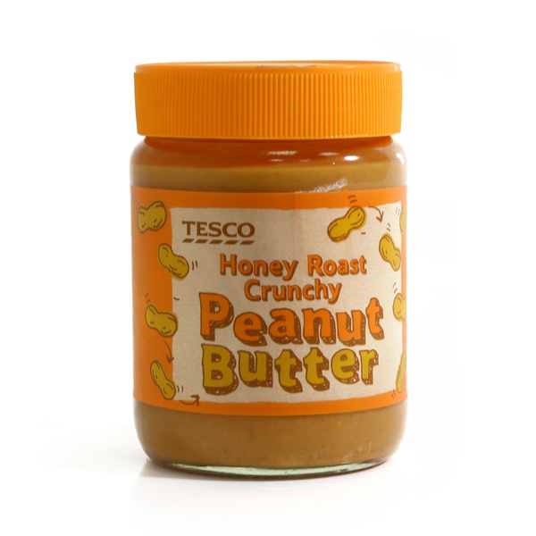 Tesco Honey Roast Crunchy Peanut Butter 340g Choithrams UAE