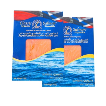 Cc Atlantic Smoked  Salmon 2X100G