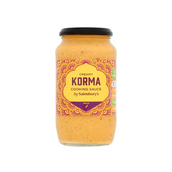 Sainsburys Korma Cooking Sauce 500g