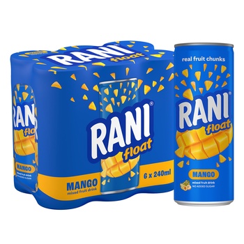 Rani Float No Sugar Mango 6X240ml