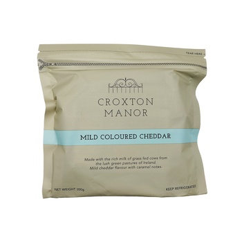 Croxton Manor Coloured Cheddar Block 200
