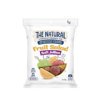 The Natural Confectionery Co. Soft Jellies Fruit Salad 220g