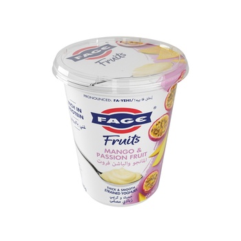Fage Yogurt Fruits Mango Passion Greece 380g