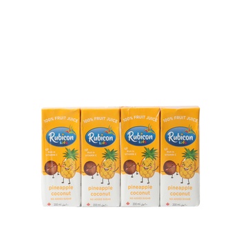 Rubicon Pine Apple And Coco Blend Nas 200 ml Pack of 4