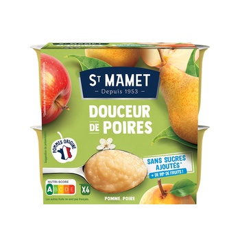 St Mamet Douceur De Poires Apple Pear 380g
