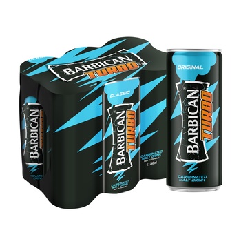 Barbican Turbo Classic Drink 240ml Pack of 6