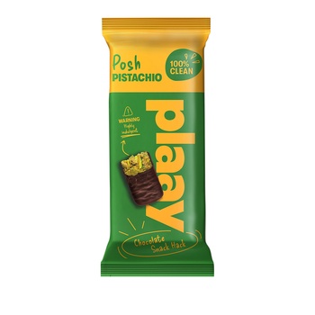 Plaay Pistachio Orange Chocolate Bar 35g