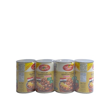 California Garden Medammes Egyptian 450g Pack of 4 Value pack