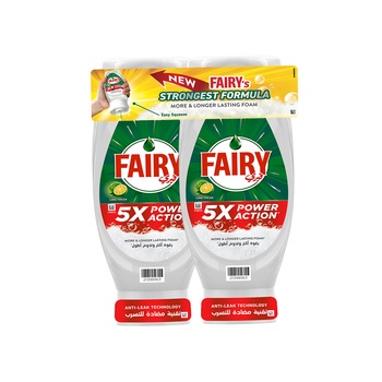 Fairy Lime Fresh Special Offer Dual Pack 2x730ml