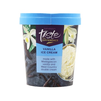 Sainsburys Taste The Difference Vanilla 480ml