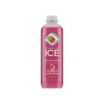 Sparkling Ice  Kiwi Strawberry Sparkling Water Zero Sugar 17oz