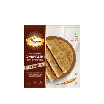 Aryaa Whole Wheat Chappathi 12Pcs