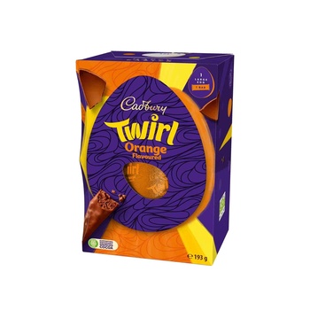 Cadbury Twirl Orange Egg 193g