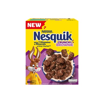 Nestle Nesquik Crunchy Brownie Cereal 300g
