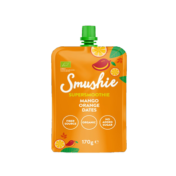 Smushie Super Smoothie Organic Mango Orange Dates 170g