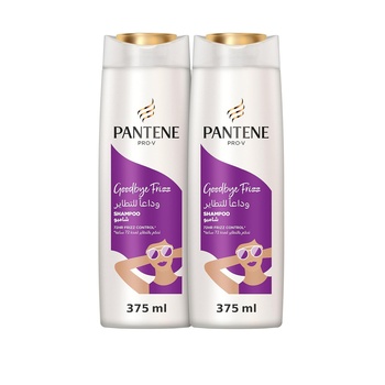 Pantene Pro-V Goodbye Frizz Shampoo 2x375ml
