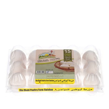 Abu Dhabi Eggs Large 15s