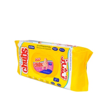 Chubs Baby Wipes Aloe & Chamomile 40pcs