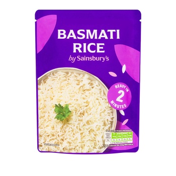 Sainsburys Microwave Basmati 250g