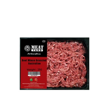 Meat Yard Beef Mince Grassfed Australian 250g