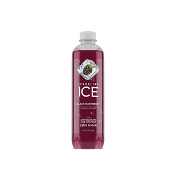 Sparkling Ice Black Raspberry Sparkling Water Zero Sugar 17oz