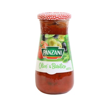Panzani Sauce Olive & Basilico 400g