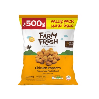 Farm Fresh Chicken Popcorn 500g