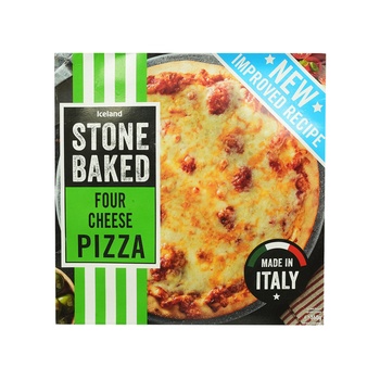 Iceland Stonebaked Four Cheese Pizza 360g