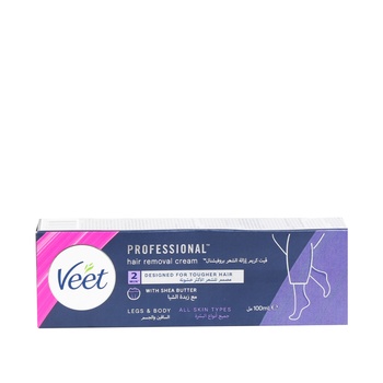 Veet Professional Hair Removal Cream Legs & Body 100ml