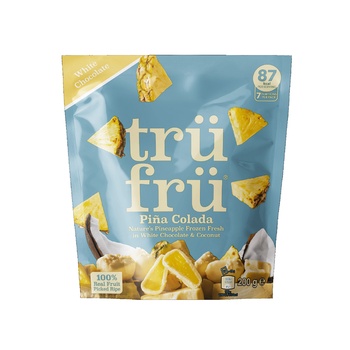 Trufru Pineapple In White Chocolate And Coconut 200g