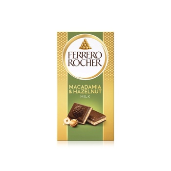 Ferrero Rocher Tab Macadamia and Hazelnut 90g