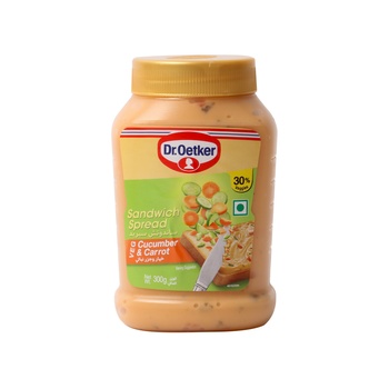 Dr Oetker Spread Cucumber And Carrot 300g