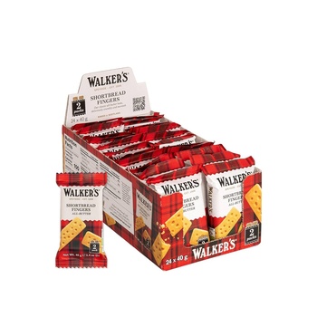 Walkers Short Bread Fingers 40g pack of 24