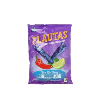 Flautas Blue Hot Fiery Chilli Lemon 150g