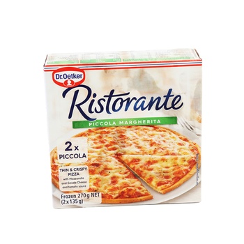 Dr Oetker Piccola Margherita 2X135g