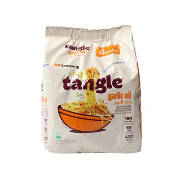 Samyang Tangle Garlic Oil Flavour 4 X 100g