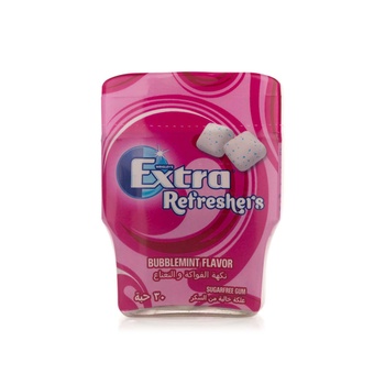 Extra Refreshers Bubble Mint Bottle 30S 67g