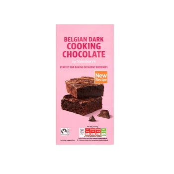 Sainsburys Belgian Dark Chocolate 200g