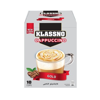 Klassno Cappuccino Gold 10X20g