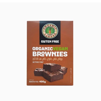 Organic Larder Organic Vegan Brownies Gluten Free 400g