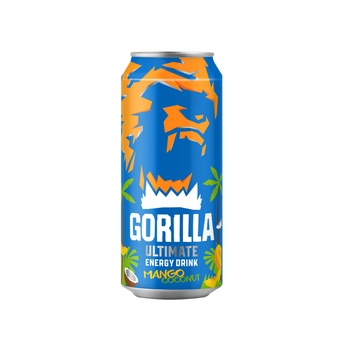 Gorilla Ultimate Energy Drink Mango Coconut  500ml