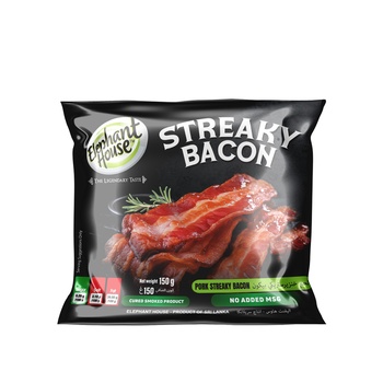 Elephant House Streaky Bacon 150g
