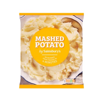 Sainsburys Frozen Potato Mash 900g